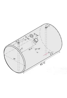 International 9400 Fuel Tank