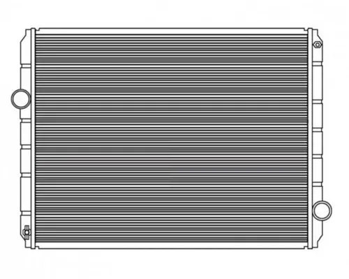Radiator INTERNATIONAL 9800 LKQ Geiger Truck Parts