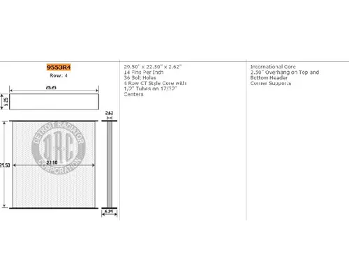 Radiator INTERNATIONAL 9800 Valley Heavy Equipment