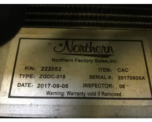 International 9900 Cooling Assembly. (Rad., Cond., ATAAC)