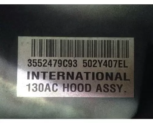 International 9900 Hood