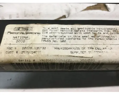 International 9900 Seat (non-Suspension)