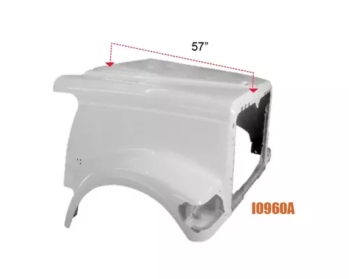 Hood INTERNATIONAL 9900I 2000-2009 LKQ KC Truck Parts Billings