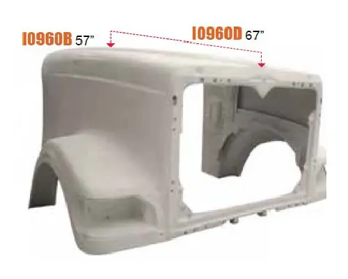Hood INTERNATIONAL 9900IX 2000-2009 LKQ Plunks Truck Parts And Equipment - Jackson