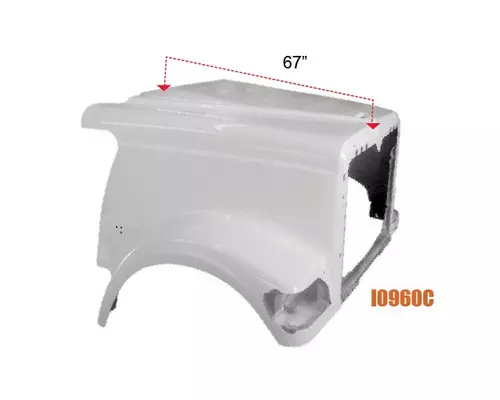 Hood INTERNATIONAL 9900IX LKQ Plunks Truck Parts And Equipment - Jackson