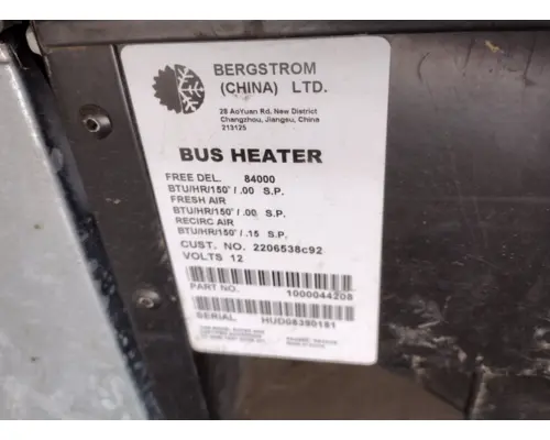 International CE Body, Misc. Parts