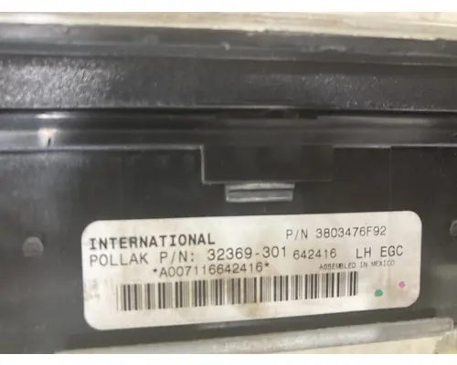 International CE Instrument Cluster
