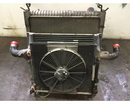 International CF600 Cooling Assembly. (Rad., Cond., ATAAC)