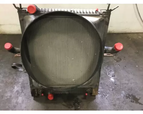 International CF600 Cooling Assembly. (Rad., Cond., ATAAC)