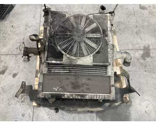 International CF600 Cooling Assembly. (Rad., Cond., ATAAC)