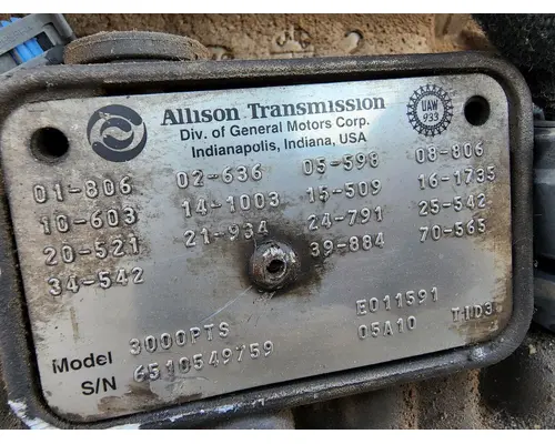 Transmission Assembly INTERNATIONAL CE200 BUS American Truck Salvage