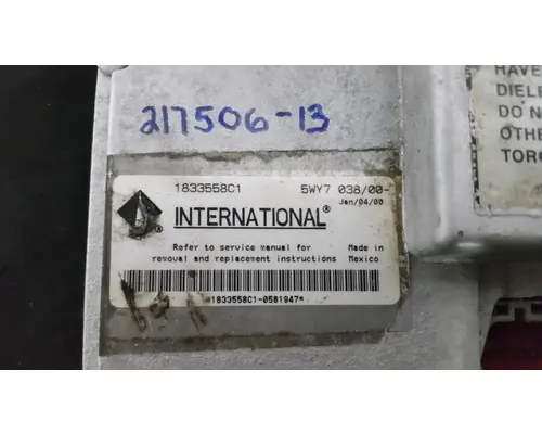 International DT466E ECM