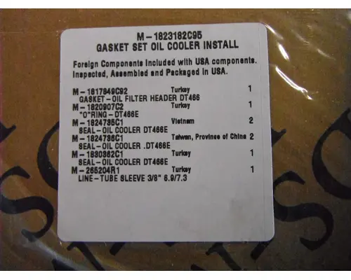International DT466E Engine Misc. Parts