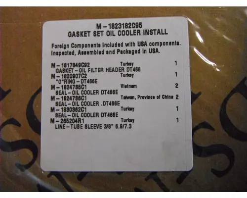 International DT466E Engine Misc. Parts