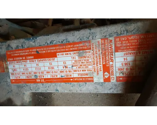 International DT466 Engine Assembly