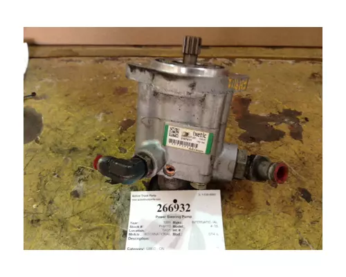 Power Steering Pump INTERNATIONAL DT466 Active Truck Parts