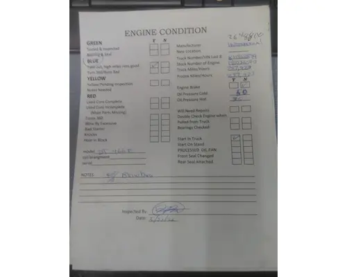 Engine Assembly INTERNATIONAL DT466E EPA 07 LKQ Heavy Truck - Tampa