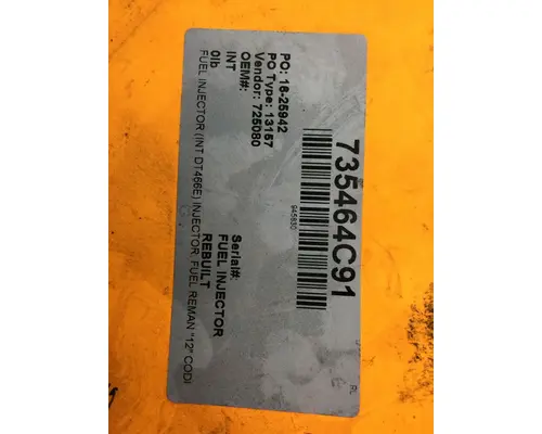 Fuel Injector INTERNATIONAL DT466E Marshfield Transportation Products