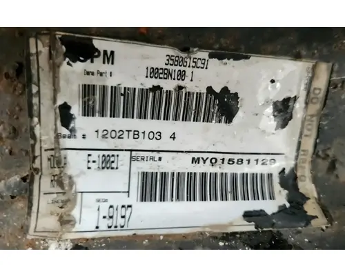 International DuraStar 4300 Axle Assy, Fr (4WD)
