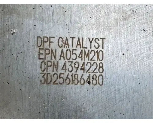 International DuraStar 4400 DPF (Diesel Particulate Filter)