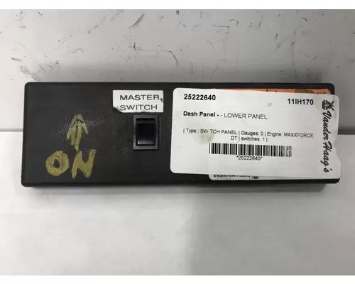 Dash Panel International DURASTAR (4300) Vander Haags Inc Sf