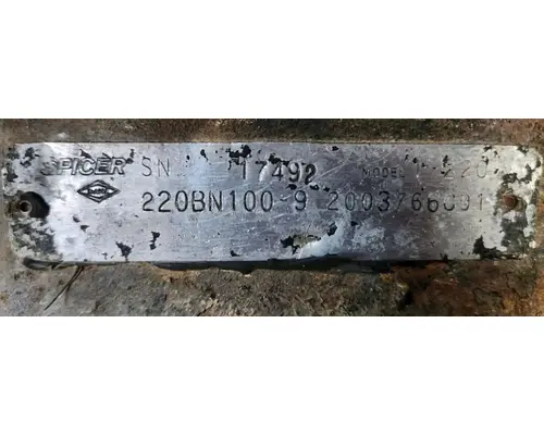 International F5070 Axle Assy, Fr (4WD)