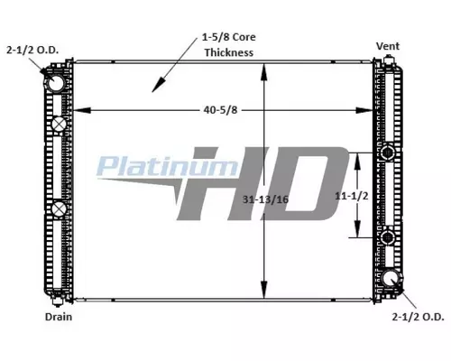 Radiator INTERNATIONAL HV LKQ Thompson Motors - Wykoff