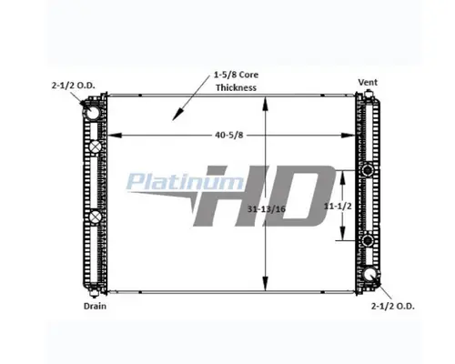 Radiator INTERNATIONAL HV Frontier Truck Parts