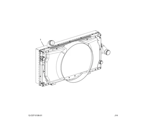 Charge Air Cooler (ATAAC) INTERNATIONAL International  K &amp; R Truck Sales, Inc.