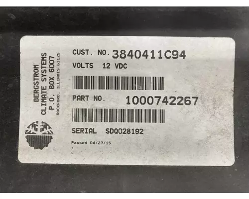 International LONESTAR Body, Misc. Parts