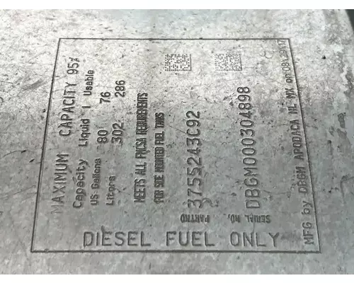 International LT625 Fuel Tank