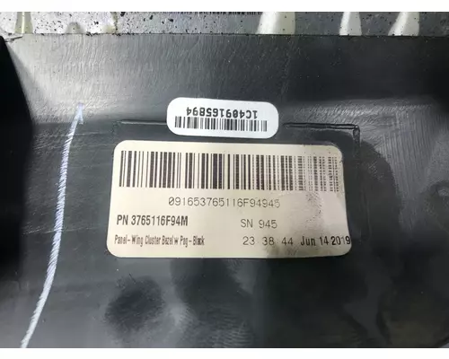 International LT Dash Assembly