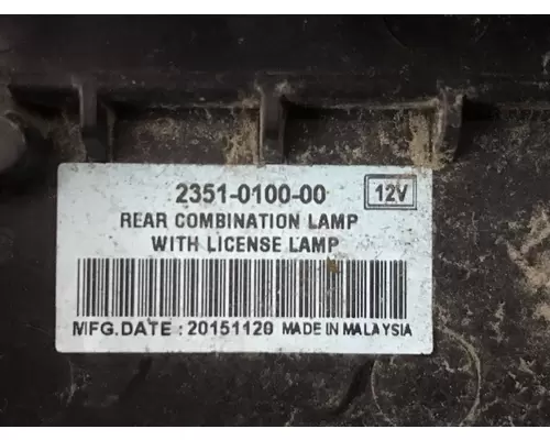 International LT Tail Lamp