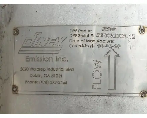 DPF (Diesel Particulate Filter) International LA617 Complete Recycling Group LLC