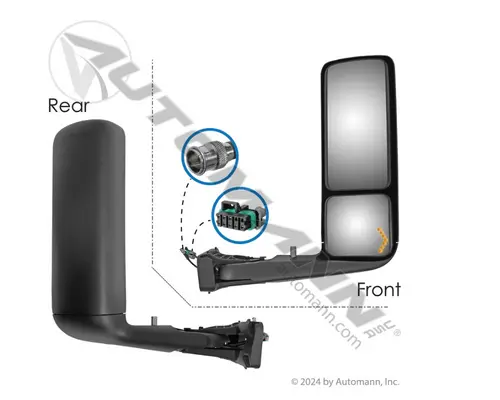 Mirror (Side View) INTERNATIONAL LT LKQ Western Truck Parts
