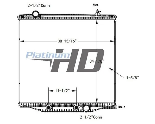 Radiator INTERNATIONAL LT LKQ Heavy Truck Maryland