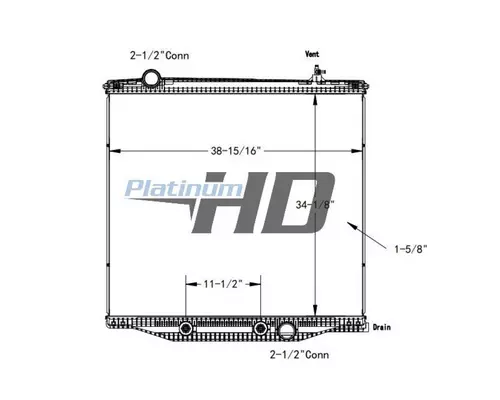 Radiator INTERNATIONAL LT Frontier Truck Parts