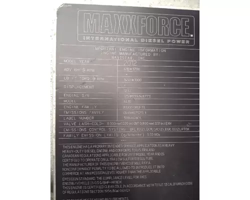 International MAXXFORCE 13 Engine Assembly