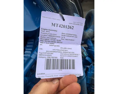 International MAXXFORCE 7 Engine Assembly