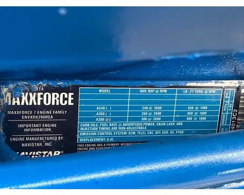 International MAXXFORCE 7 Engine Assembly