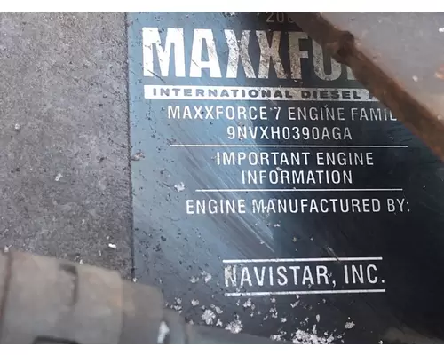 International MAXXFORCE 7 Engine Assembly