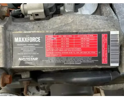 International MAXXFORCE 7 Engine Assembly