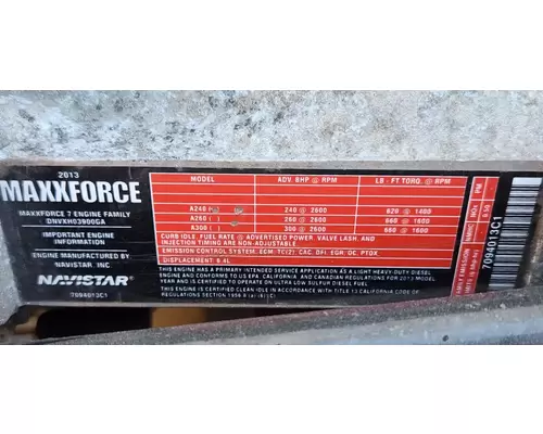 International MAXXFORCE 7 Engine Assembly