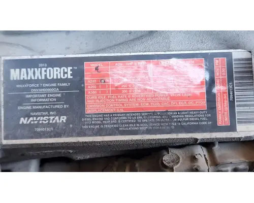 International MAXXFORCE 7 Engine Assembly