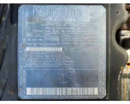 International MAXXFORCE DT Engine Assembly