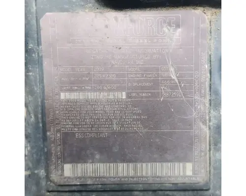 International MAXXFORCE DT Engine Assembly