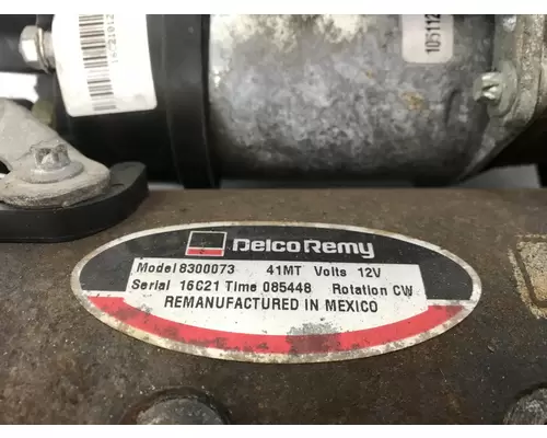 International MAXXFORCE DT Starter Motor