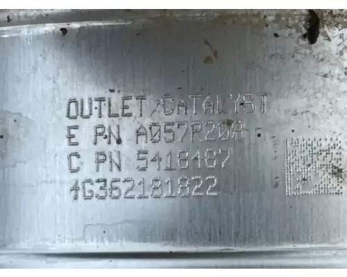 International MV607 DPF (Diesel Particulate Filter)