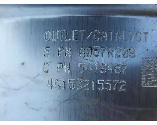 International MV607 DPF (Diesel Particulate Filter)