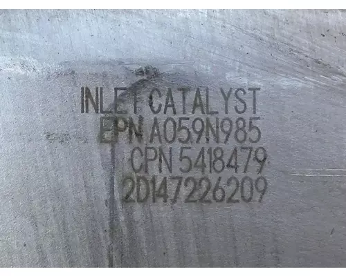 International MV607 DPF (Diesel Particulate Filter)